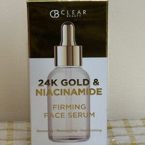 Korean Skin Care 24K Gold & Niacinamide Firming Face Serum 1.69 fl. oz/50ml
